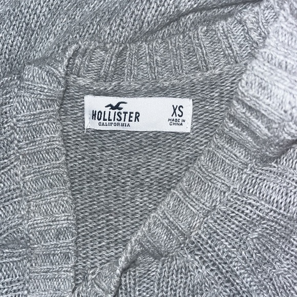 gray hollister sweater dress - Picture 3 of 4